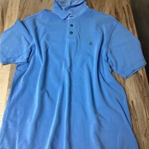 Izod Men’s Blue Polo Shirt Rockwashed